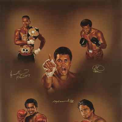 Yuri Liaboh Sports Immortals Paintings
