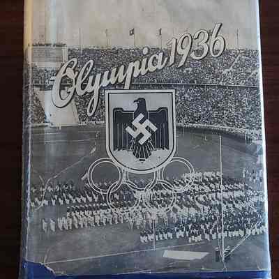 Olympia 1936 Book (2) Copies of same book from Berlin Games