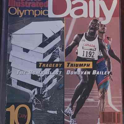 1996 Summer Olympics Sports Illustrated Program Day 10