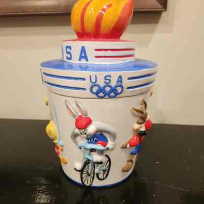 Looney Tunes Olympic Cookie Jar