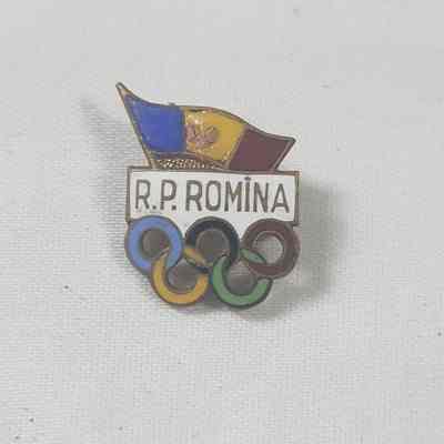 Romania Olympic Pin