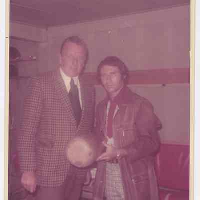 Ralph Kiner and Joel Platt