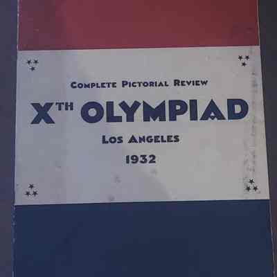 1932 Summer Olympics Pictorial Review