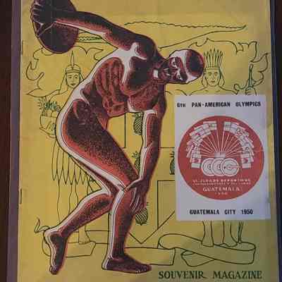 1950 Pan American Olympics Souvenir Magazine
