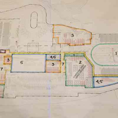 1996 Summer Olympics Architectural Rendering