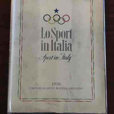 1950 Olympic Committee Report Book