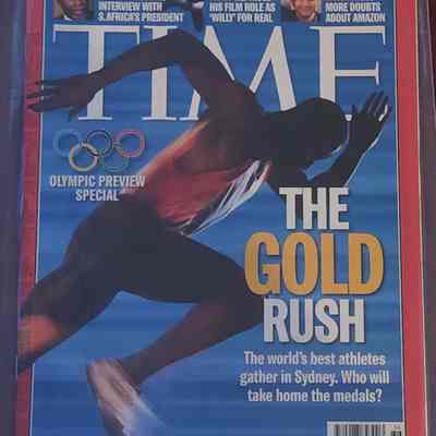 2000 Summer Olympics Time Magazine