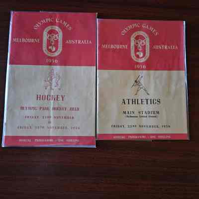 1956 Olympics in Melbourne