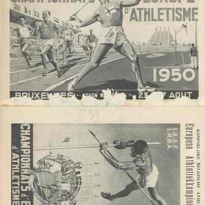 1950 Belgium Track And Field Competition