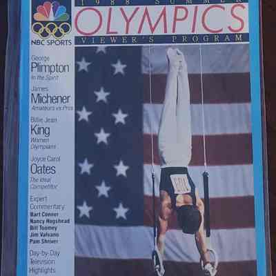 1988 Summer Olympics NBC Viewers Program