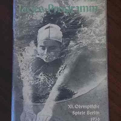 1936 Summer Olympics Program