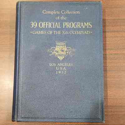 1932 Los Angeles Summer Olympics Programs