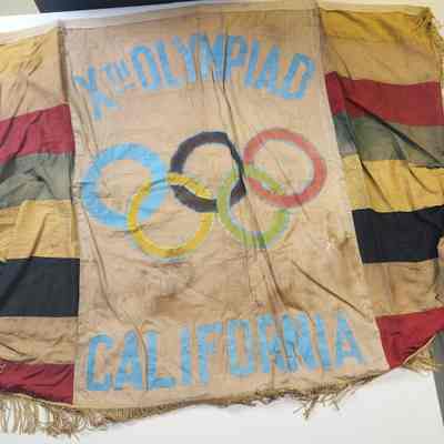 1932 Summer Olympics Banner