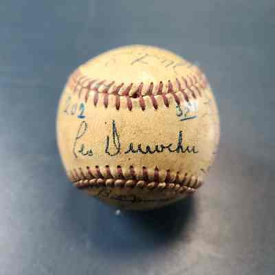 1951 Giants Champions; Durocher, Mueller, Wilson, Thomson, Stanks, Irvin, and others