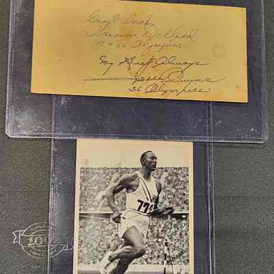 Owens, Jesse; 1936 Olympics Photos