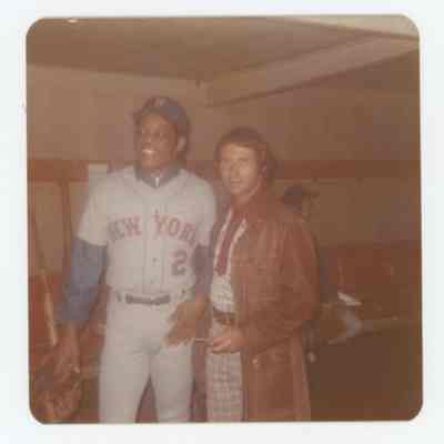 Willie Mays and Joel Platt