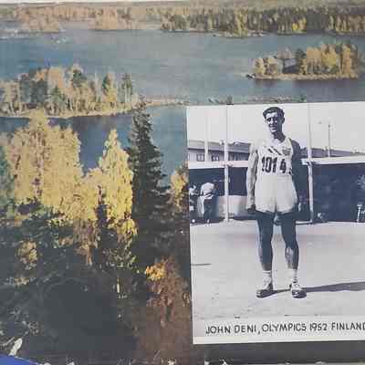 U.S. Olympic Souvenier Book from Helsinki; John Deni