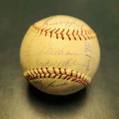 1950 American League All Stars; Williams, Berra, Mantle, Bunning, Powell, Kaline, Stengel, Fox, Wynn, Mazone, Ford and others