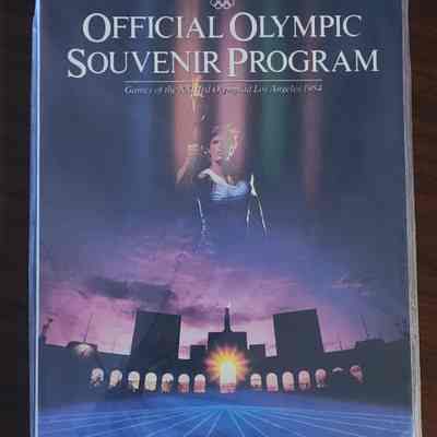 1984 Olympics Program