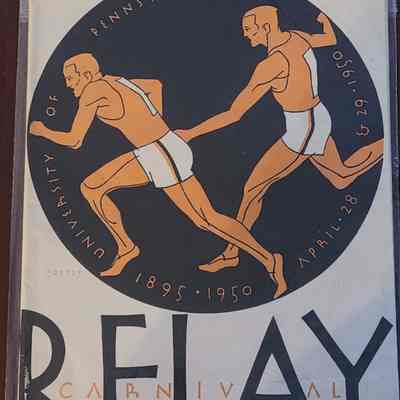 1950 University of Pennsylvania Track Program
