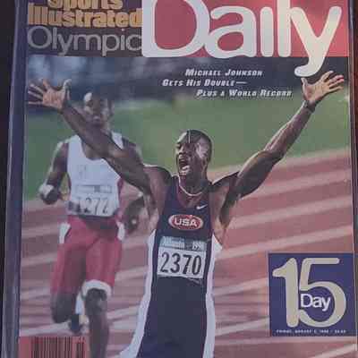 1996 Summer Olympics Sports Illustrated Program Day 15