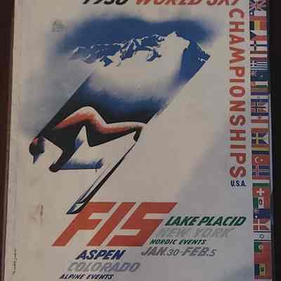 1950 World Ski Championship Program