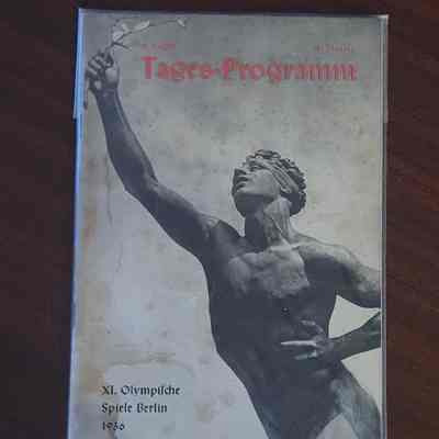 1936 Olympics Program