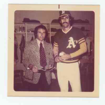 Rollie Fingers and Joel Platt