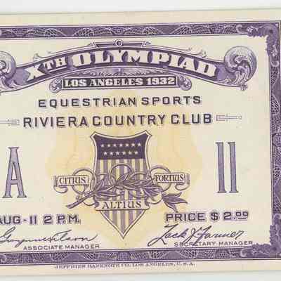1932 LA Olympics