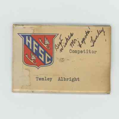 Albright, Tenley