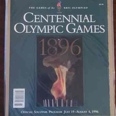 1996 Olympics Program