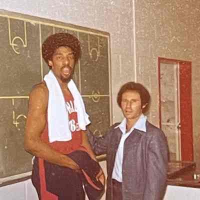 Julius Erving and Joel Platt