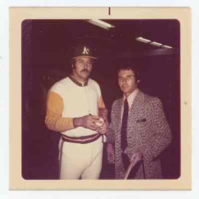 Jim Catfish Hunter and Joel Platt