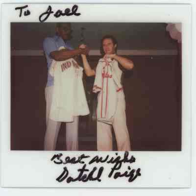 Satchel Paige and Joel Platt