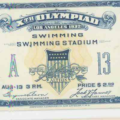 1932 LA Olympics