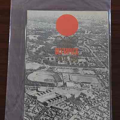 1964 Tokyo Olympics Program
