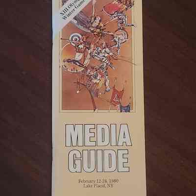 1980 Winter Olympics Media Guide