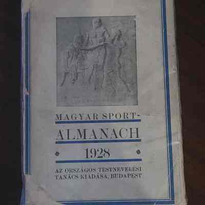 1928 Hungarian Sports Almanac
