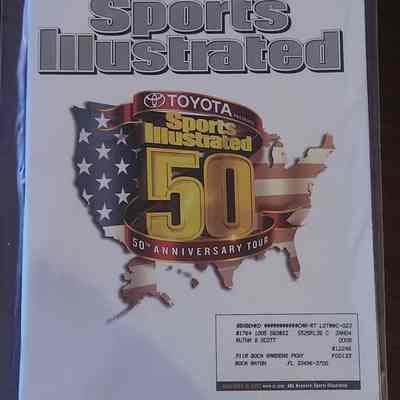 Sports Illustrated 50th Year Anniversary
