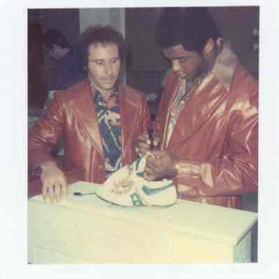 Tony Dorsett and Joel Platt