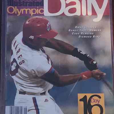 1996 Summer Olympics Sports Illustrated Program Day 16
