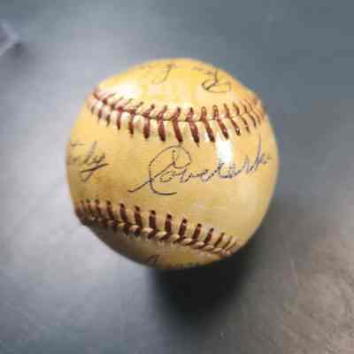 Coveleski, Stanley; Bill Terry, Joe Cronin, Frank Baker, Ray Schalk and Max Carey