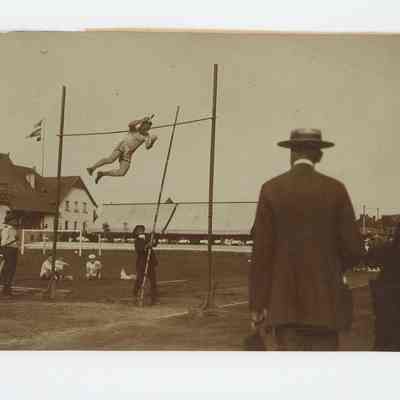 Pole Vaulting and Running Race in Hungary