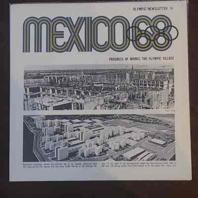 1968 Summer Olympics Newsletter 24
