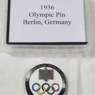 1936 Berlin Olympic Pin (2)