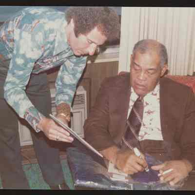 Joe Louis and Joel Platt
