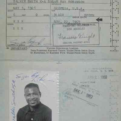Robinson, Sugar Ray