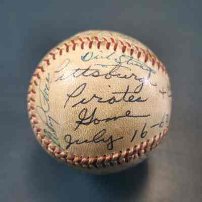 1960 Pirates vs. Reds; Sisler, Schofield, Baker, Murtaugh, Vernon, Burgess, Hoak, and more