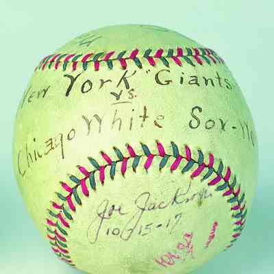 1917 World Series Baseball