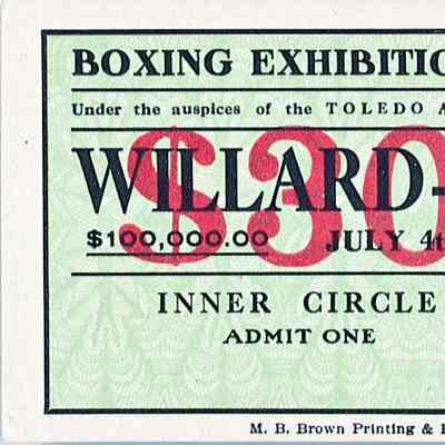 Willard vs. Dempsey